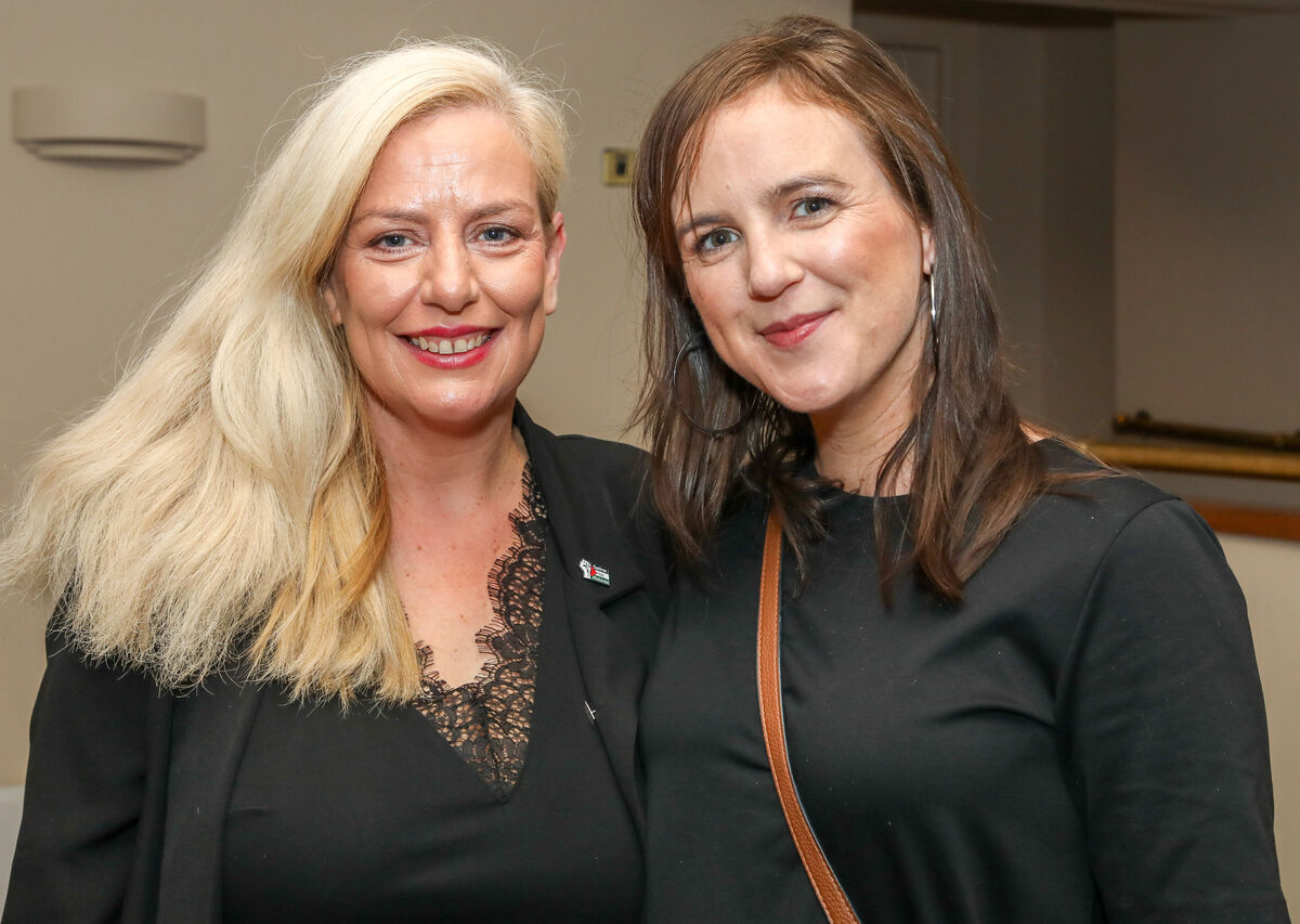 Orlagh O'Hea and Annie O'Donovan at the Kinsale Literary Festival event at the Trident Hotel. Orlagh O'Hea and Annie O'Donovan at the Kinsale Literary Festival event at the Trident Hotel.