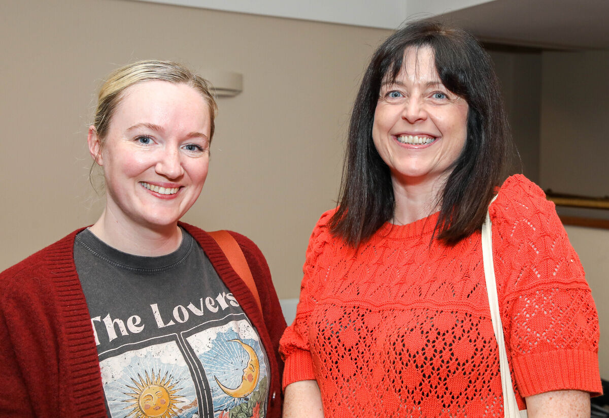 Denise O'Donoghue of the Irish Examiner and Gráinne McGuinness of The Echo. Denise O'Donoghue of the Irish Examiner and Gráinne McGuinness of The Echo.