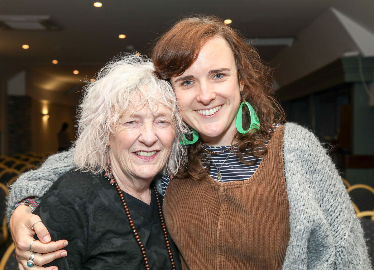 Breda Gleeson and Hannah McDonnell at the Trident Hotel. Breda Gleeson and Hannah McDonnell at the Trident Hotel.