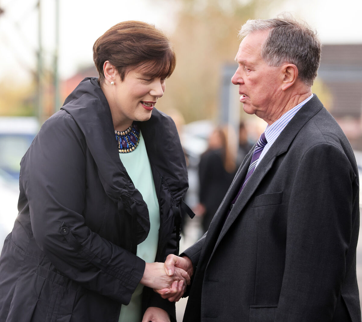 Education Minister Norma Foley at Mary O'Rourke's funeral. Picture: Eamonn Farrell/ RollingNews.ie Education Minister Norma Foley at Mary O'Rourke's funeral. Picture: Eamonn Farrell/ RollingNews.ie