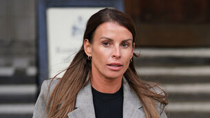Coleen Rooney leaves the Royal Courts of Justice in 2022 (Yui Mok/PA)