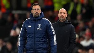 <p>Manchester United coach Ruud van Nistelrooy could be in the running to replace Erik ten Hag if the Dutchman is sacked</p>