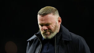 <p>Rooney has been charged with three counts of misconduct following his dismissal in Saturday’s home win against Blackburn</p>