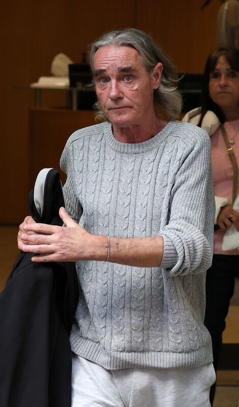 Kenneth Hynes, former partner of the late Martina Kiely pictured leaving the Dublin District Coroner's Court after the inquest into the death of the 48-year-old who suffered fatal burn injuries from a fire in her home in Limerick five years ago. Picture: Colin Keegan/Collins 