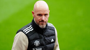<p>TESTING TIMES: Erik ten Hag has overseen Manchester United’s worst ever start to a Premier League season.	Picture: Mike Egerton/PA</p>