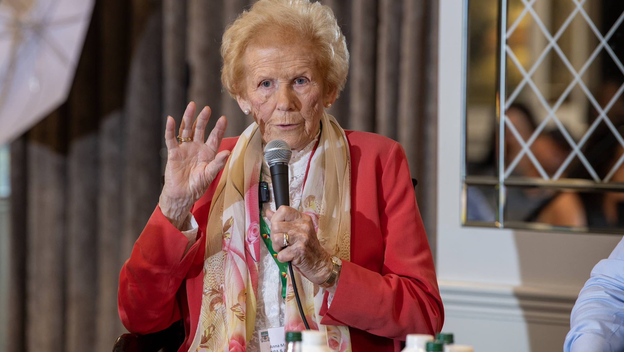 Keynote speaker Anna May McHugh told the conference on older drivers and road safety in Tralee that people have to be careful 'but you don’t want to be pushed out of the way either'. Picture: Domnick Walsh 