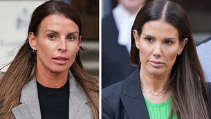 <p>It is five years since the viral social media post ignited the case involving Coleen Rooney, left, and Rebekah Vardy. Picture: Yui Mok/PA</p>