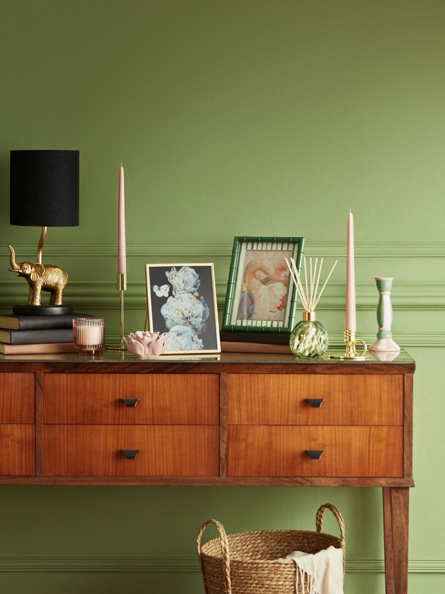 Green is the colour of calm and helps to bring nature indoors on winter days. Picture: Penneys/Primark