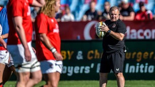 <p>LIKE FATHER: Ulster Head Coach Richie Murphy may face his son Ben when Connacht come calling this weekend.  Pic: INPHO/Steve Haag Sports/Christiaan Kotze</p>
