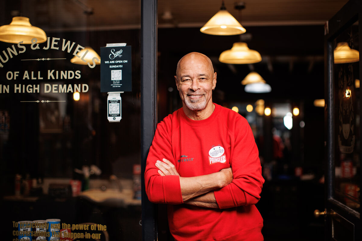 Former Ireland international Paul McGrath has teamed up with Pringles this Movember to champion men’s mental health. Pic: ©INPHO/Ben Brady