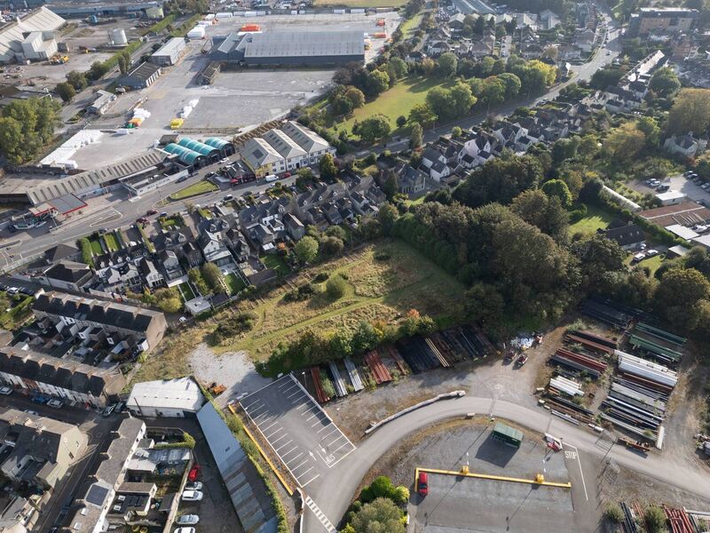 Parkhurst's development site backs on to valuable Bord Gais property accessed off Old Blackrock Road