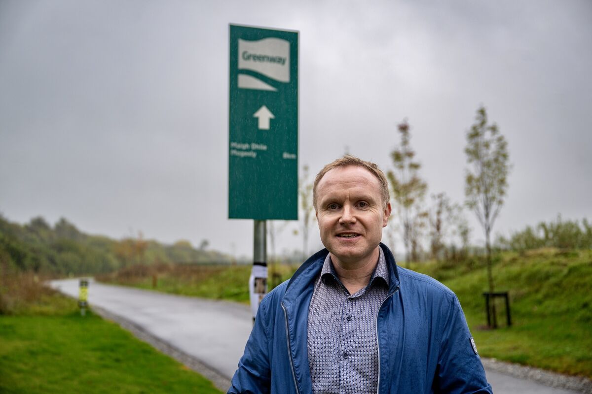 Cllr Liam Quaide in Midleton likes greenways but wishes Youghal Rail line had been re-established first. Picture: Chani Anderson Cllr Liam Quaide in Midleton likes greenways but wishes Youghal Rail line had been re-established first. Picture: Chani Anderson