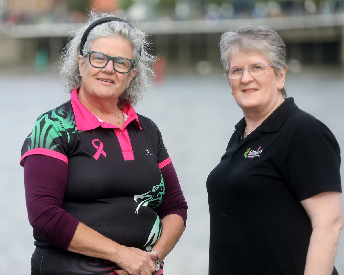 Vidette Ryan Molyneaux and Jacqui Ryan, of the Limerick Dragons which are based at the Ship Yard at Cleeves. Picture: Brendan Gleeson