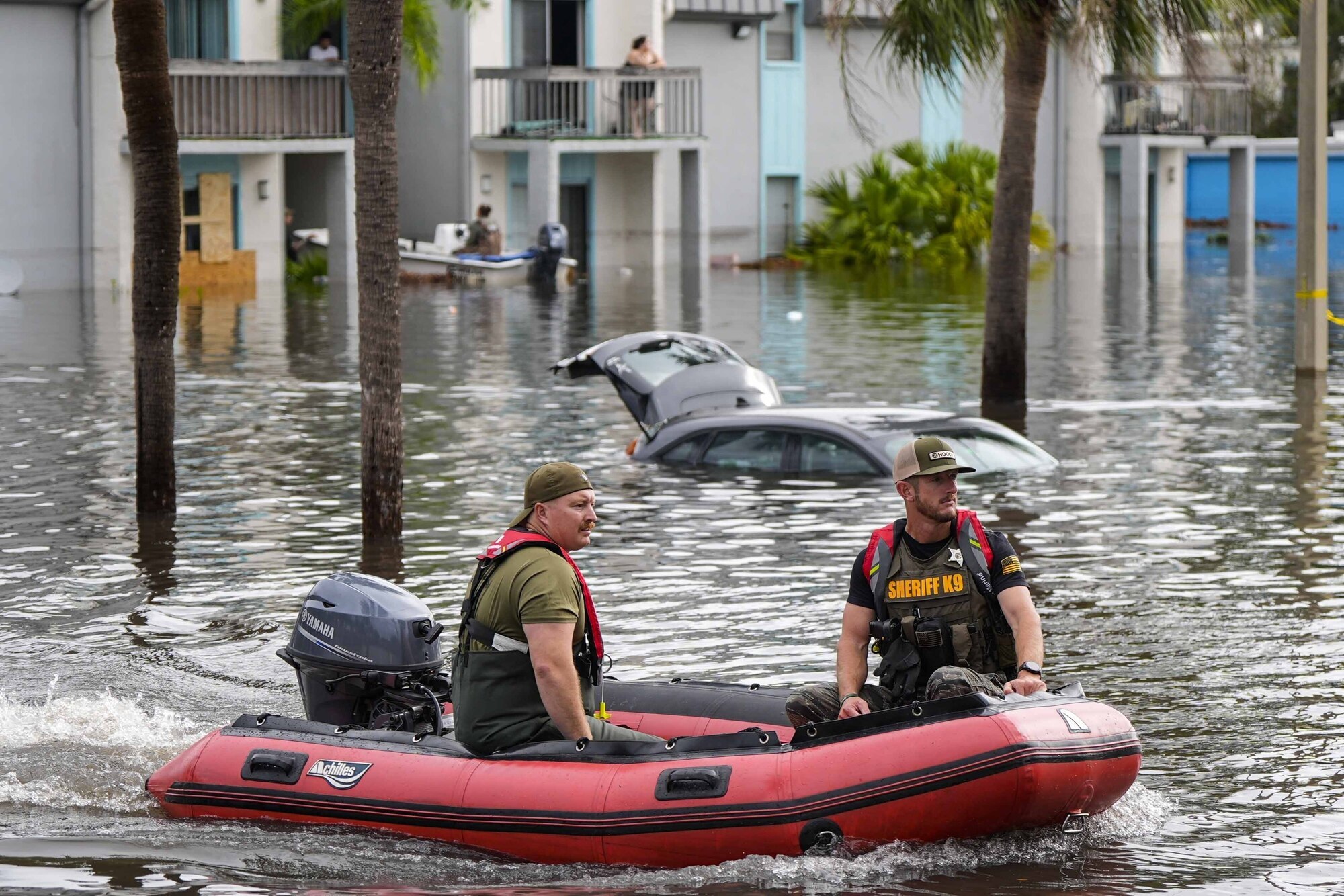 Hurricane Milton pushes into Atlantic after killing four across Florida
