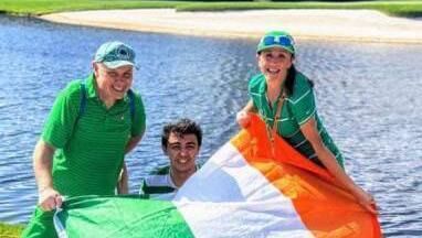 Aisling Kane, her husband George Coghlan and their son Ríán Kane-Coghlan Aisling Kane, her husband George Coghlan and their son Ríán Kane-Coghlan