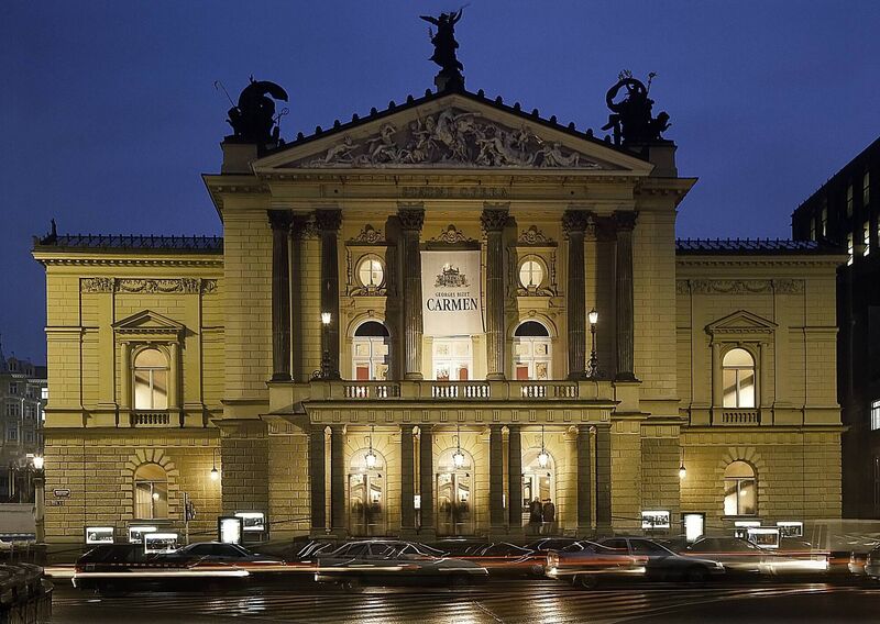The Prague State Opera. The Prague State Opera.