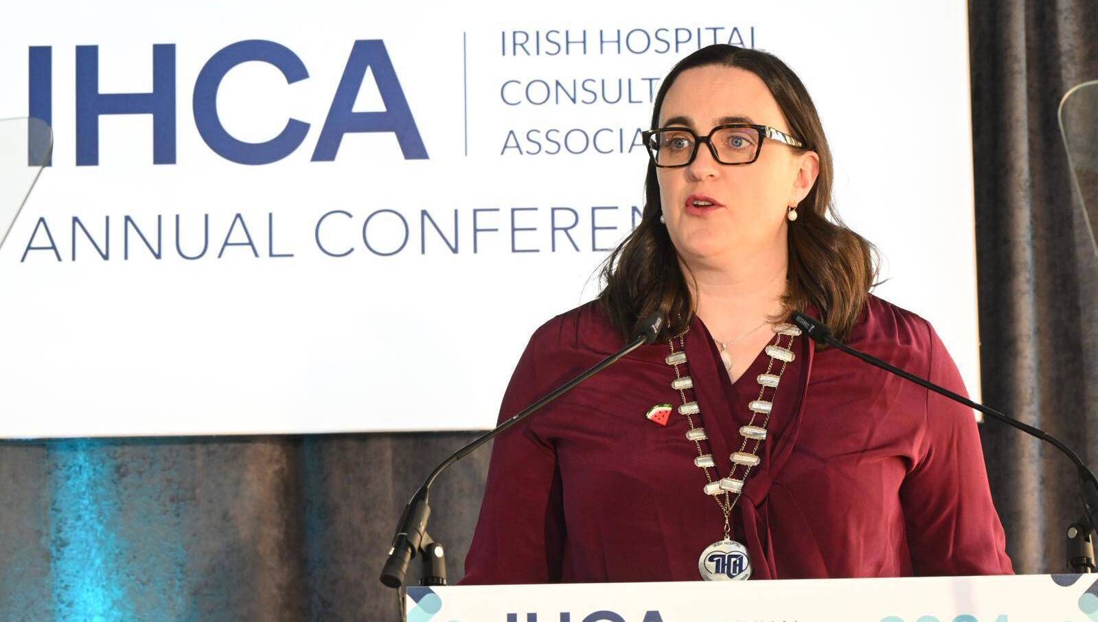 Professor Gabrielle Colleran, IHCA president, said 'there is a gap between the consultant experience and the funding the government are putting in'.