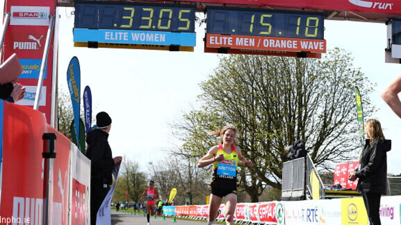 Britton's best earns second place in Great Ireland Run Britton's best earns second place in Great Ireland Run