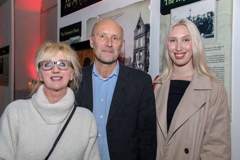 Sue Pearce, Joachim Krautz, and Eshana Krautz. Picture: David Creedon Sue Pearce, Joachim Krautz, and Eshana Krautz. Picture: David Creedon