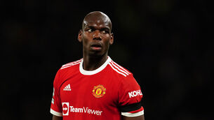 Paul Pogba can play football again in March (Martin Rickett/PA)