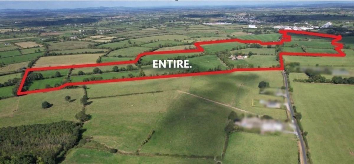 The 122-acre farm for auction at Graiganster Kilmallock, Co. Limerick. The 122-acre farm for auction at Graiganster Kilmallock, Co. Limerick.