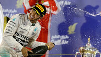 Hamilton claims Bahrain Grand Prix triumph