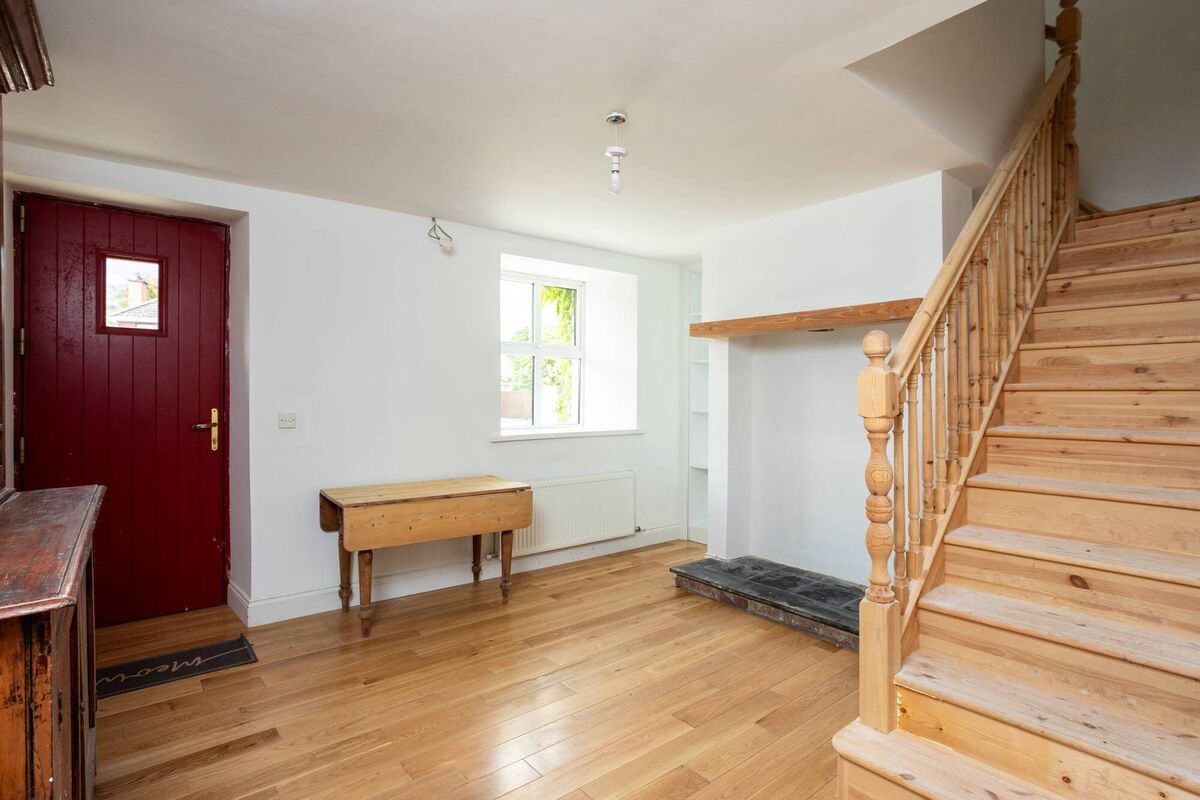 One of the rooms in the original cottage