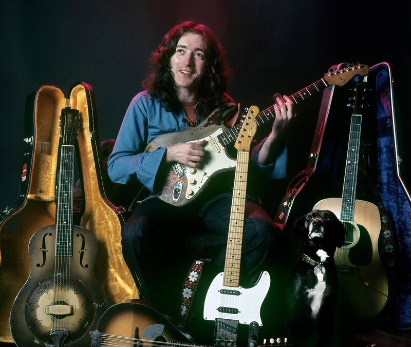 The guitar was made in Fullerton, California, in 1961, and bought by teenage Rory Gallagher from Crowley’s music store in Cork two years later. Photo Govert de Roos/ Bonhams.com The guitar was made in Fullerton, California, in 1961, and bought by teenage Rory Gallagher from Crowley’s music store in Cork two years later. Photo Govert de Roos/ Bonhams.com