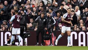<p>Ezri Konsa, left, is back for Aston Villa after a hamstring injury (Nick Potts/PA)</p>