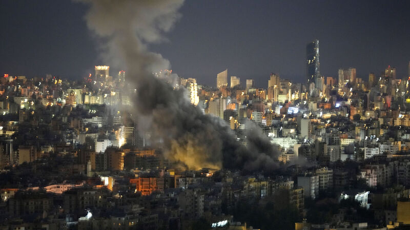 Israel pounds Beirut and Gaza after rockets hit Israel's north