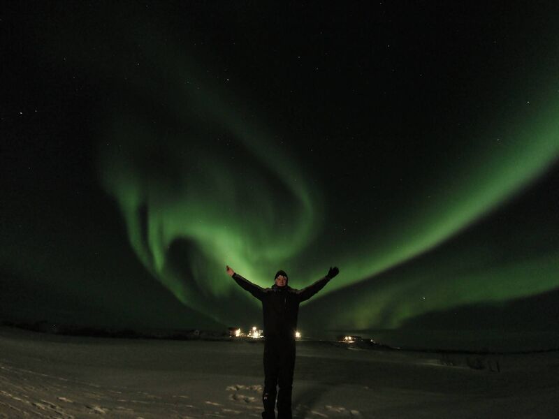 Northern lights in Westport taken by Yan Svamberg, researcher and creator of the aurora mobile app Lumyros.