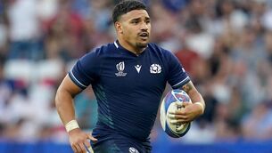 <p>Sione Tuipulotu has been named Scotland captain for the autumn series (Adam Davy/PA)</p>