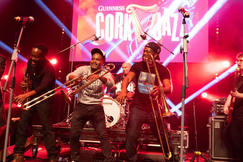 Hypnotic Brass Ensemble.