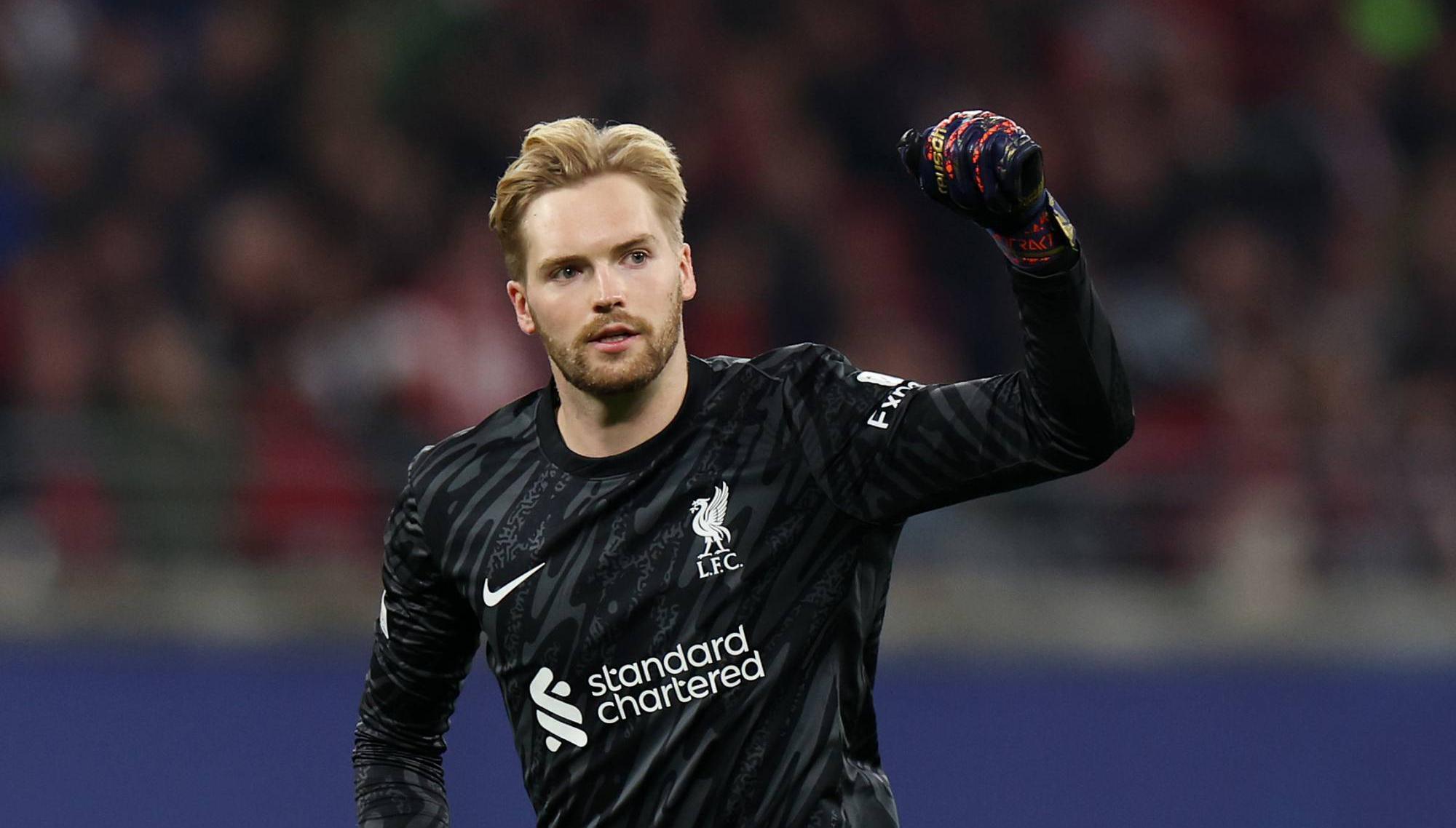Caoimhín Kelleher happy to give Liverpool boss Arne Slot 'something to think about' 