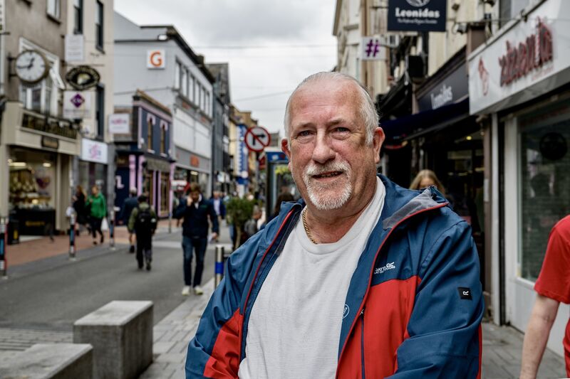 Tony Cotter from The Glen does not come into the city at night anymore. Picture: Chani Anderson Tony Cotter from The Glen does not come into the city at night anymore. Picture: Chani Anderson