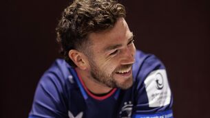 <p>PROMOTION: Leinster’s Caelan Doris at the Investec Champions Cup &amp; European Rugby Challenge Cup Launch in Cardiff. Pic: INPHO/James Crombie</p>