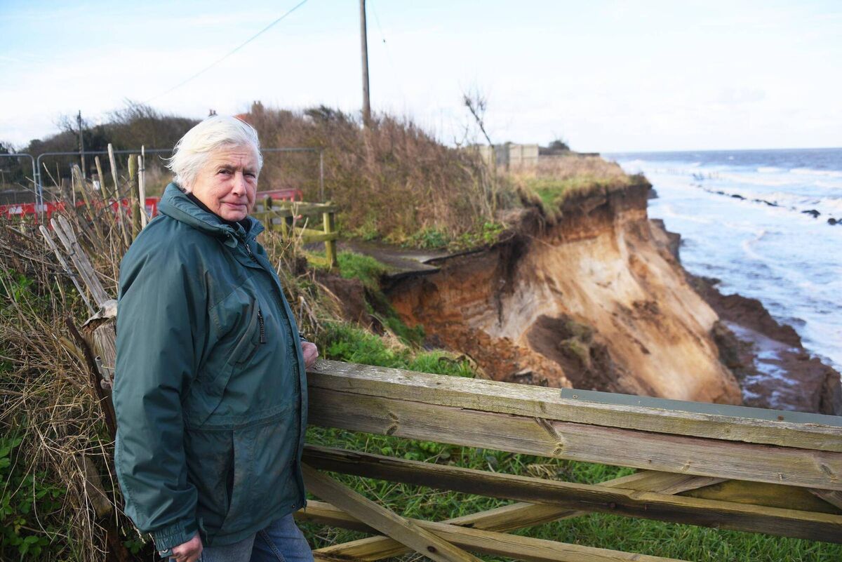 Bryony Nierop-Reading: 'Ours is a very extreme example of coastal erosion, but if you think about it, it is just a matter of time before something really serious starts happening to sections of the Irish coast.'