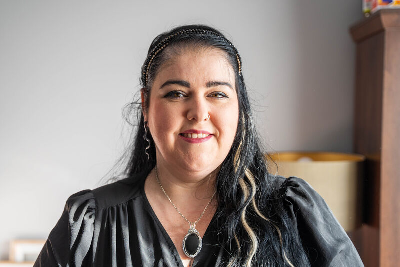 Stacey Walsh is a practicing witch who provides tarot readings from her home and online: Stacey at her reading desk. Picture by Noel Sweeney. Stacey Walsh is a practicing witch who provides tarot readings from her home and online: Stacey at her reading desk. Picture by Noel Sweeney.