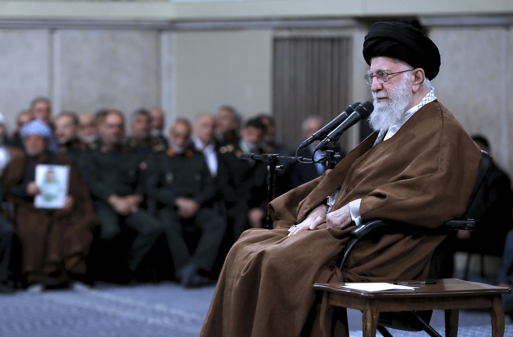 Iranian leader stops short of demanding retaliation to Israeli attack