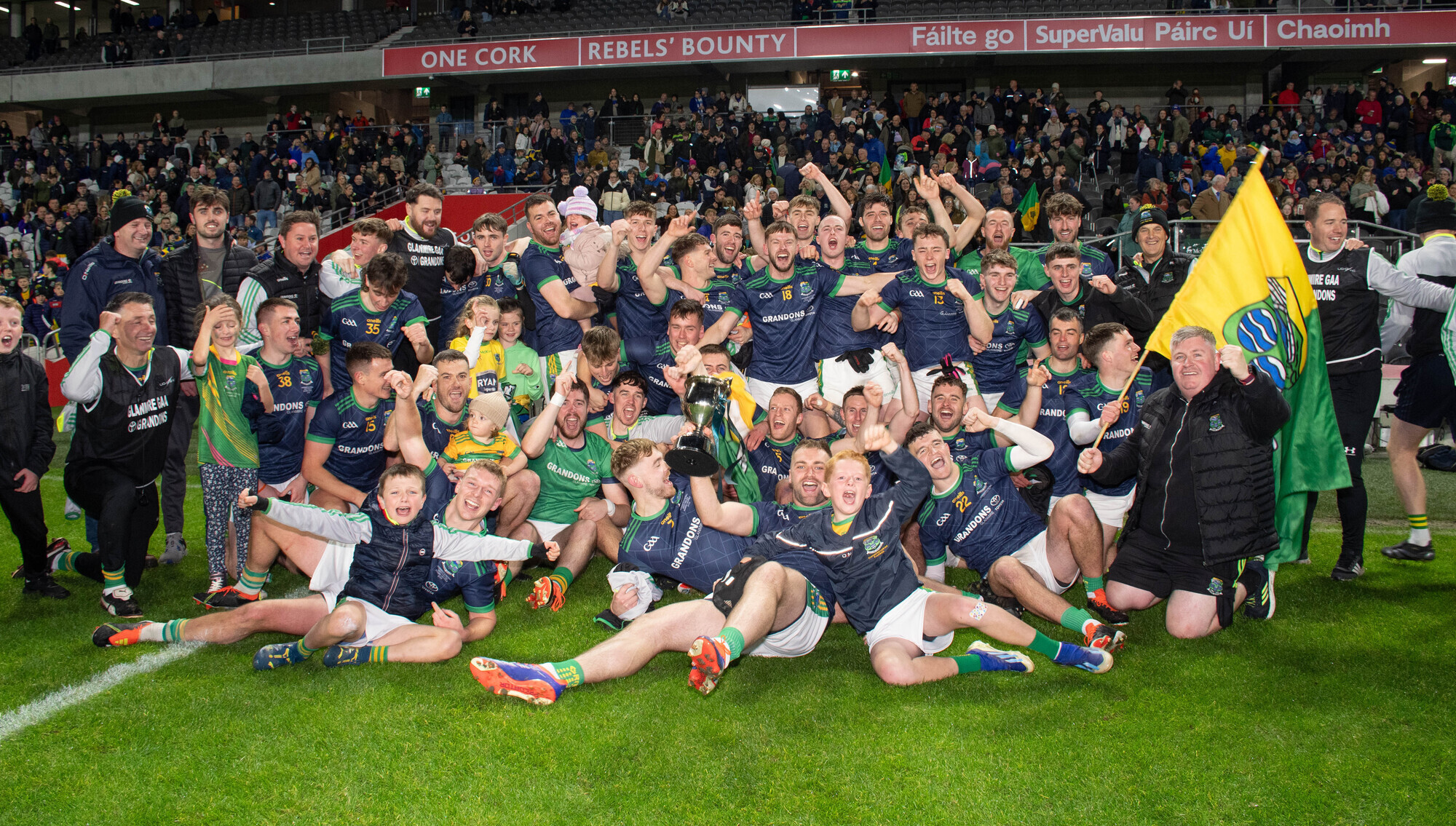 CHAMPIONS: 2024 Cork Intermediate A Football Champions Glanmire. Picture: Howard Crowdy