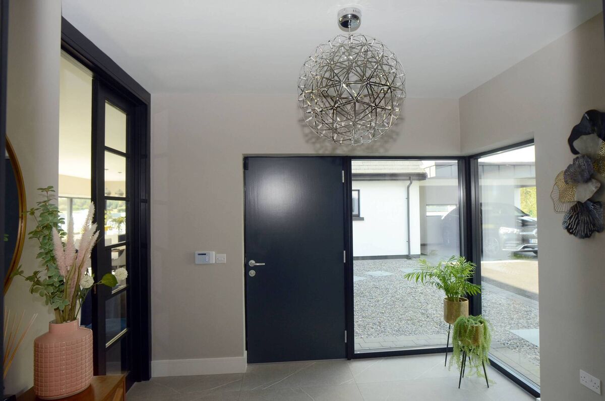 The bright and airy entrance hall. The bright and airy entrance hall.