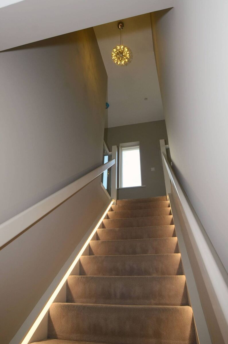 Light the way: Simple yet effective, the lighting is strategically placed. Light the way: Simple yet effective, the lighting is strategically placed.