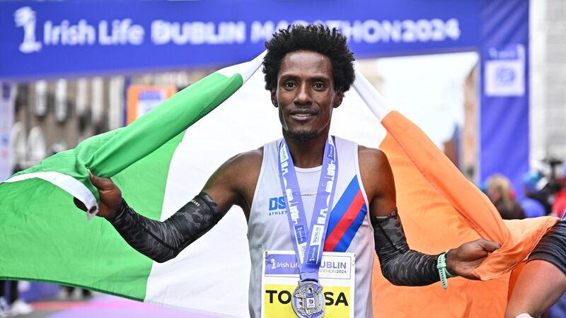 'This is the flag that saved my life' - Tonosa full of thanks after smashing marathon record