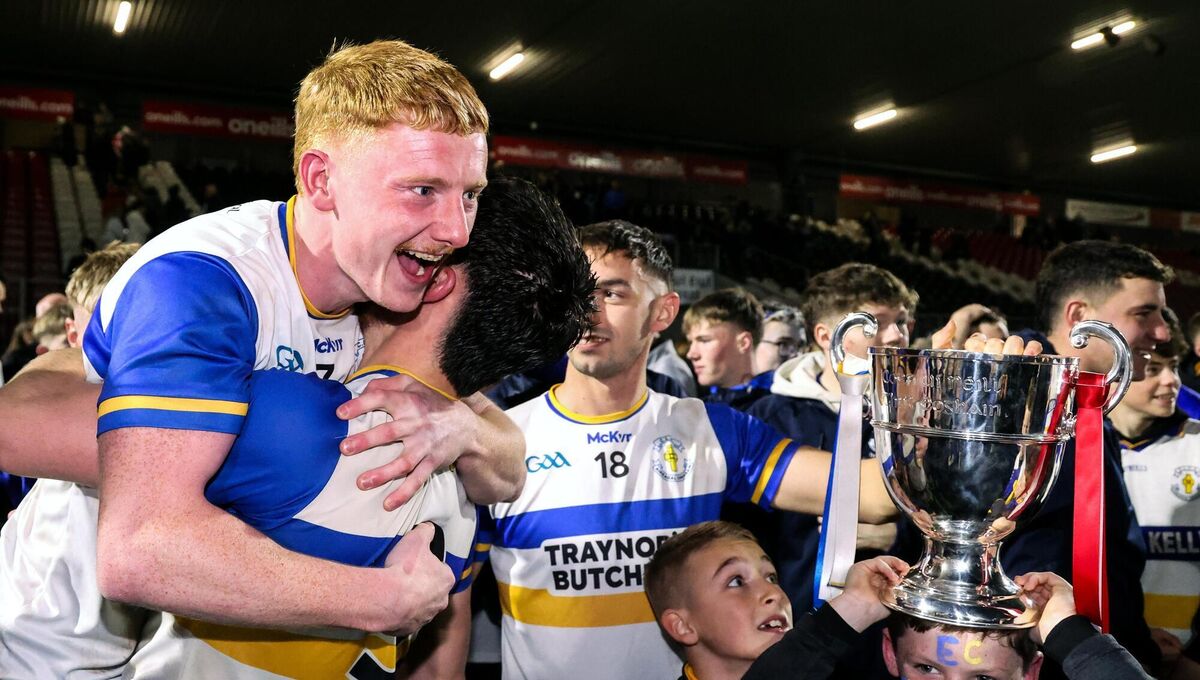 ERRIGAL ECSTASY: Errigal Ciaran celebrate winning Friday's Tyrone Senior Football Championship Final at O'Neill's Healy Park, Omagh/ Pic: INPHO/John McVitty ERRIGAL ECSTASY: Errigal Ciaran celebrate winning Friday's Tyrone Senior Football Championship Final at O'Neill's Healy Park, Omagh/ Pic: INPHO/John McVitty