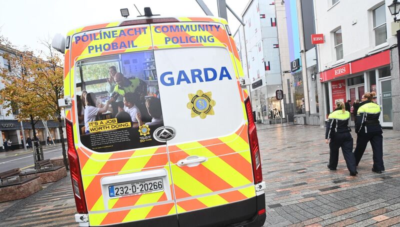 Community policing gardai Marie O'Neill and Laura O'Connor on the beat on St Patrick's Street, Cork City. Picture: Larry Cummins Community policing gardai Marie O'Neill and Laura O'Connor on the beat on St Patrick's Street, Cork City. Picture: Larry Cummins