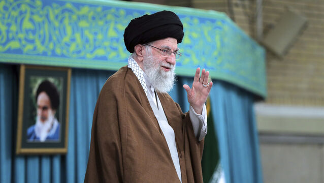 <p>The message was ascribed to Supreme Leader Ayatollah Ali Khamenei. Picture: Office of the Iranian Supreme Leader via AP</p>