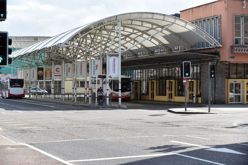 The bus station at Parnell Place in Cork City. Picture: Eddie O'Hare The bus station at Parnell Place in Cork City. Picture: Eddie O'Hare