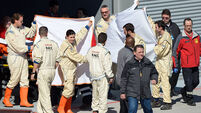 Alonso crashes into wall in pre-season testing