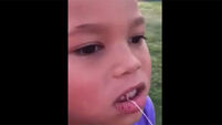 VIDEO: Decathlete pulls his daughter’s tooth out with a javelin