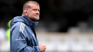 <p>END OF THE ROAD: Graham Rowntree, who has departed his role as Munster head coach. Pic: Shaun Roy/Sportsfile</p>